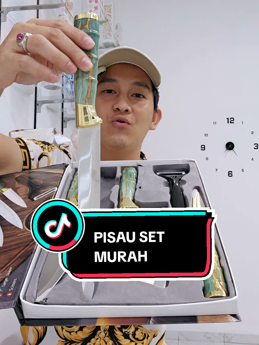 Promo pisau set premium #pisau #pisauset #pisausetdapur #pisaudapur #pisaumurah 