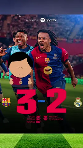 REMONTADA DEL BARCELONA AL REAL MADRID
