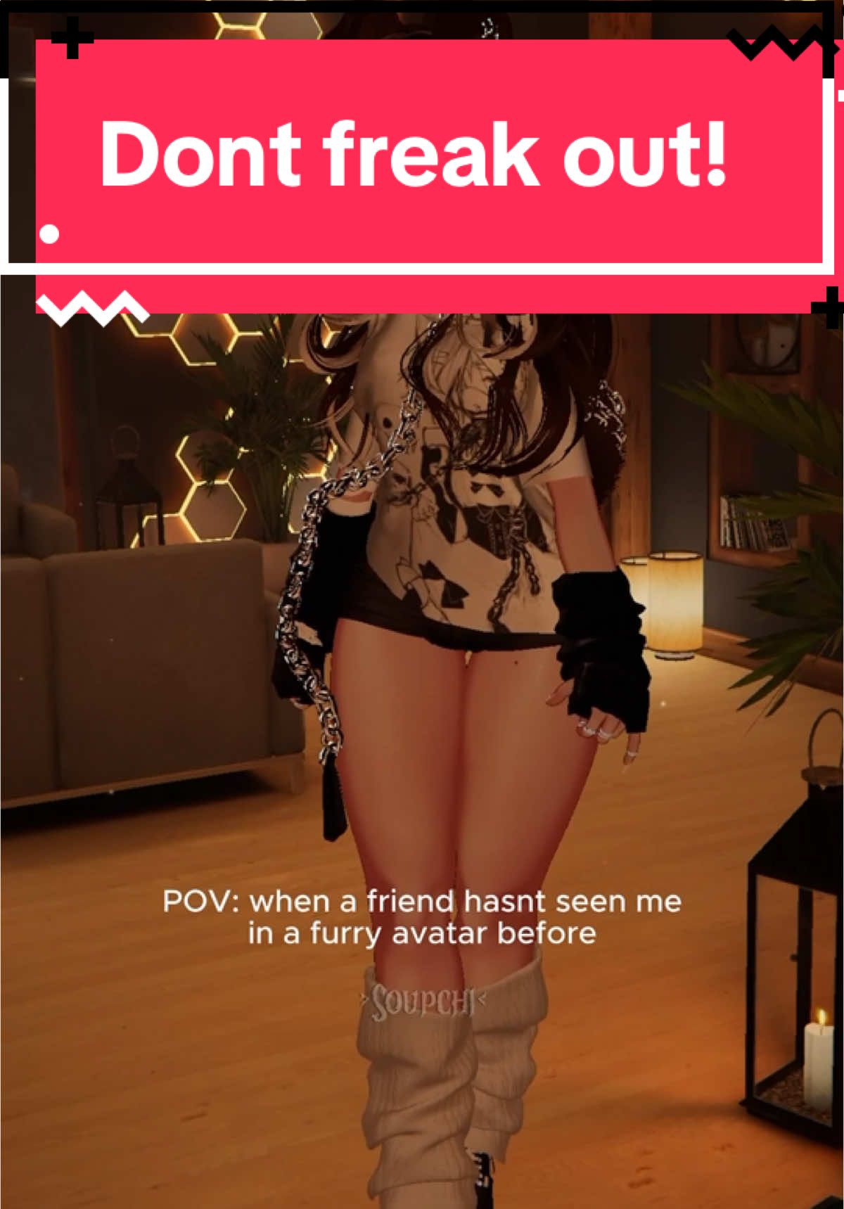 Eeee can’t lie I like wear in furry avatars :3 - - - - - - - - - - - - - - - - - - - - - - - #vrchat #viral #vrc #fyp #vrchatmemes #fyppppppppppppppppppppppp #vrchatfunny #fypシ #vrgaming #vrchatcommunity #virall #vr #fbt #fullbodytracking #furry #furryfandom #vrchatfurry 