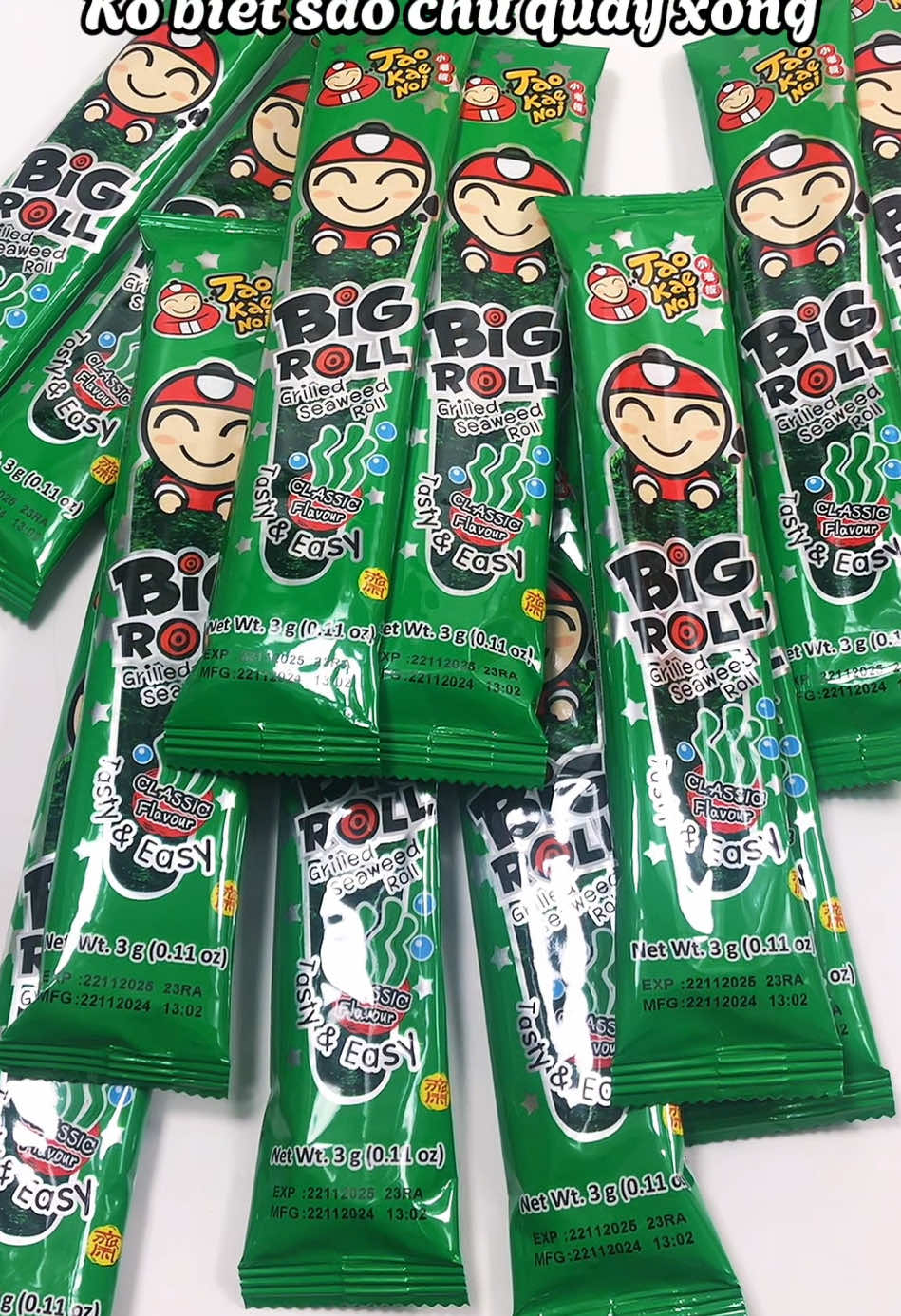 Rong biển TaoKaeNoi ##taokaenoi #rongbientaokaenoi #rongbien #doanvat #doanvatngon #xuhuong #muasamcungtiktok #fyp #taokaenoivietnam #snacks 