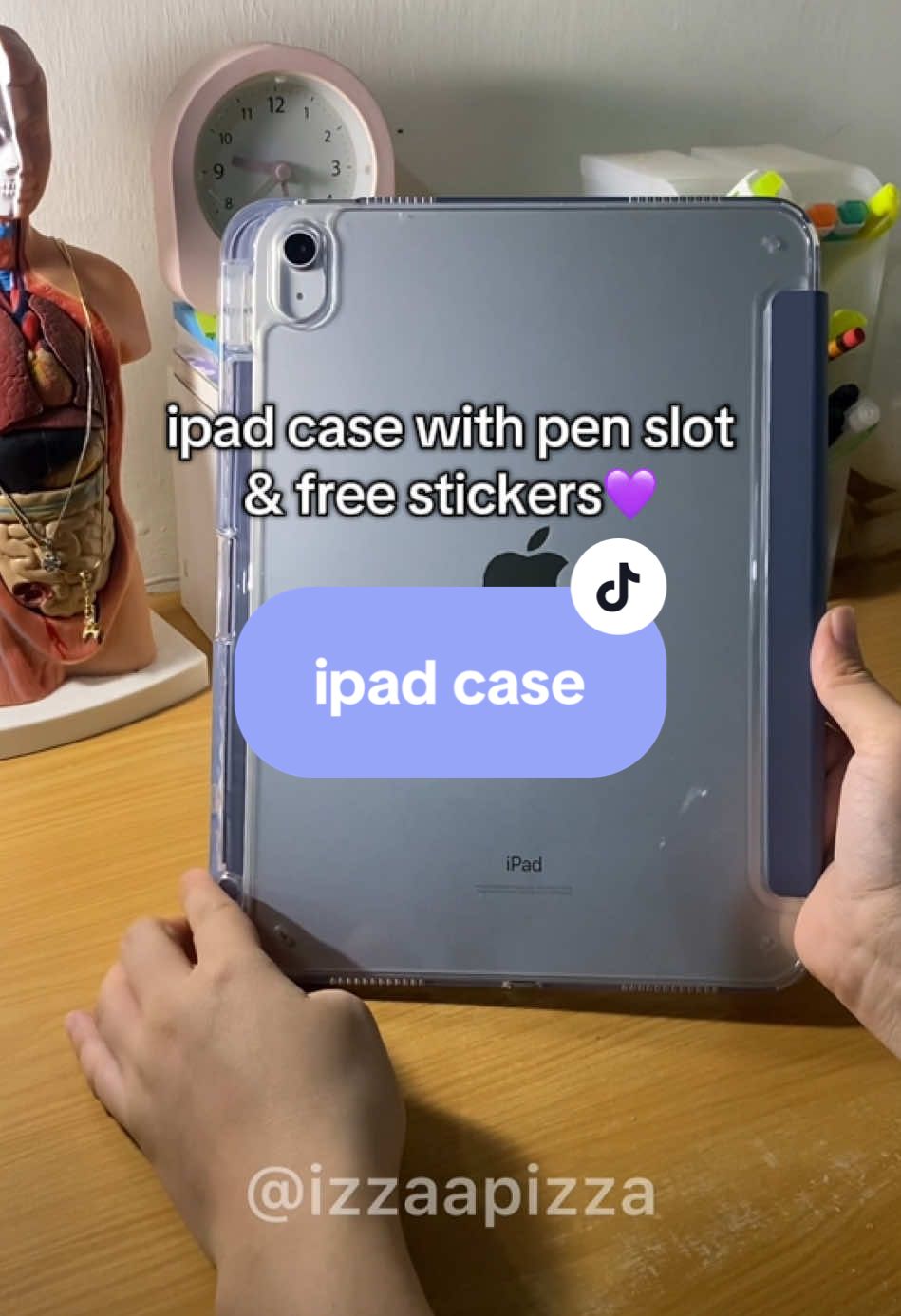ipad case with pen slot and free stickers💜💜 #fyp #foryou #ipadcase #ipad10thgen #ipad #ipadaccesories #ipadcases #trending 