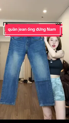 quần jean ống đứng siêu chất nha các anh #quanjean #jeanongdung #jeans #quanbo 
