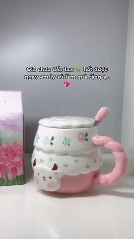 Quà tặng ly sứ link ở trên ạ 👆👆 siu dth 🌷 #✨ #xuhuongtiktok #giohang🛒 #lysu #muasamonilne #quatang 