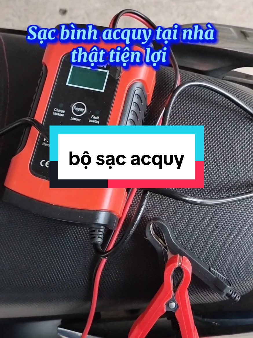 bộ sạc acquy #tiktok #xuhuongtiktok #xuhuong 