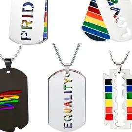 Stainless,Geometric,Vintage Celebrate your identity with our Rainbow Pendant Necklace! Perfect for pride and self-expression. #LGBTQ #PrideJewelry #Equality #VIVIDVIBES #FashionStatement #LoveIsLove #Pride2023 #TransRights #GayJewelry
