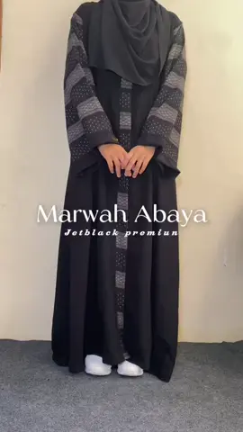 Marwah abaya🖤#ootdhijab #ootdfashion #abaya #hijab #fypシ゚viral #fyppppppppppppppppppppppp 