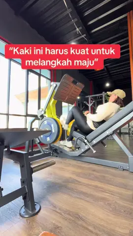 Melangkah kedepan akan lebih sulit,maka dari itu kaki ini harus lebih kuat #pengikut #sorotan #jangkauanluas #Fitness #gym 