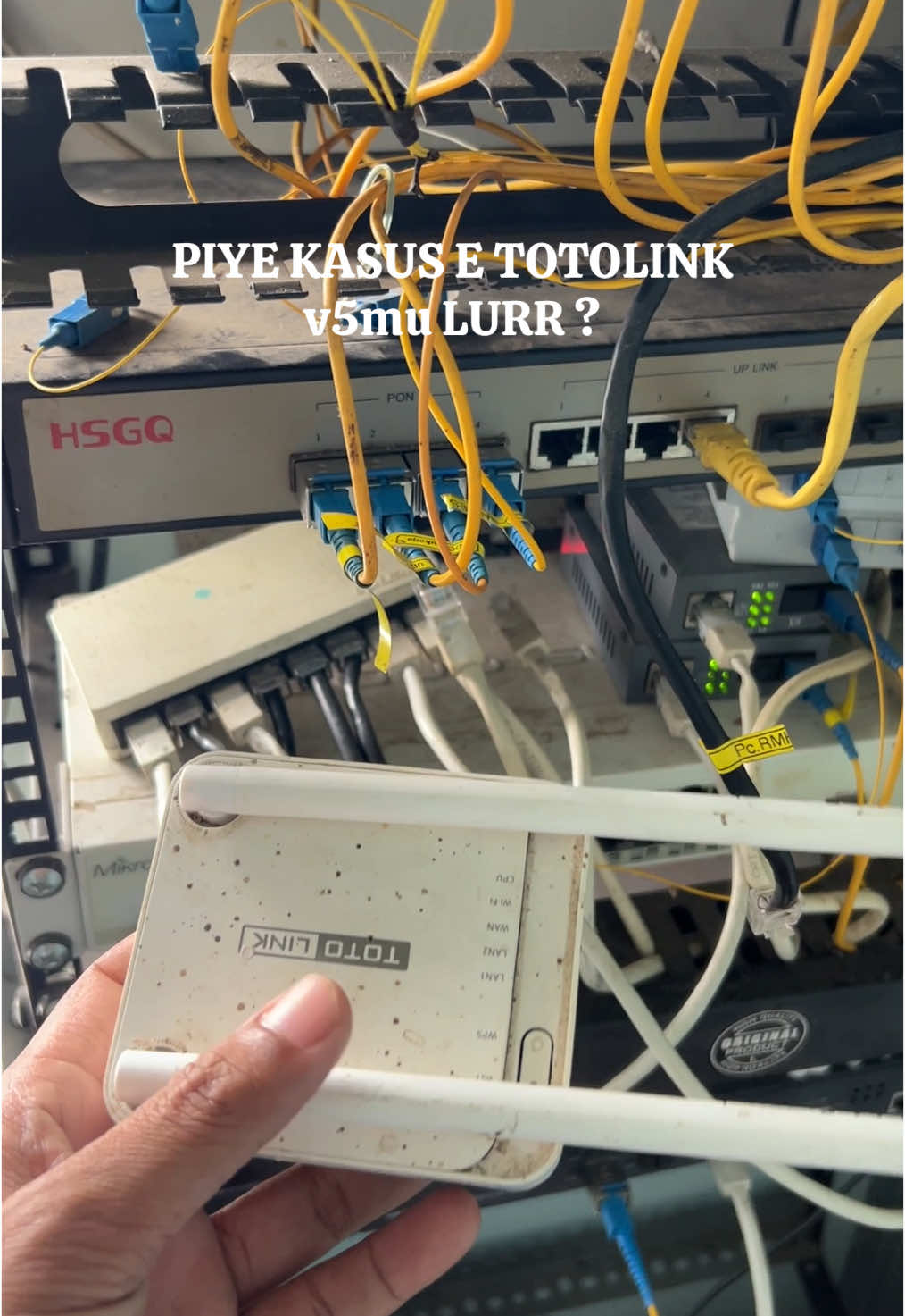 Solusi ne bolo ?😊 inyong mumet #totolink #totolinkv5 #router #kuliwifi #ubnt #rtrwnet 