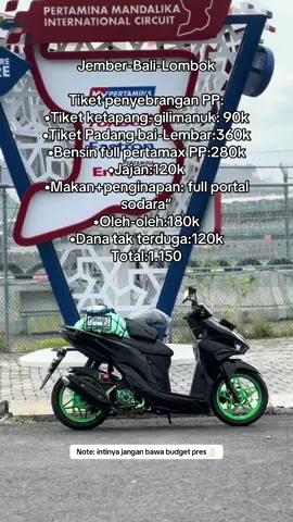 Semoga bisa menjadi refrensi buat dulur”🤩 #varioproper #BelvaYan #touring #mandalika #sembalunlombok #rinjani #bali #varionistyindonesia 
