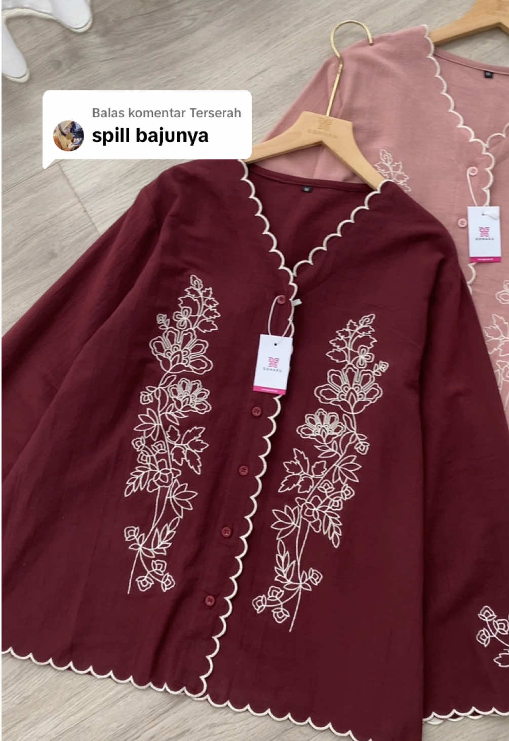 Membalas @Terserah ada 2 size M & XL 🥰