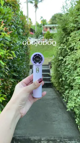 mini fan 🌬️  #pocketsize #minifan #portablefan #highspeed #turbofan #goojodoq #goojodoqturbofan #handheldfan