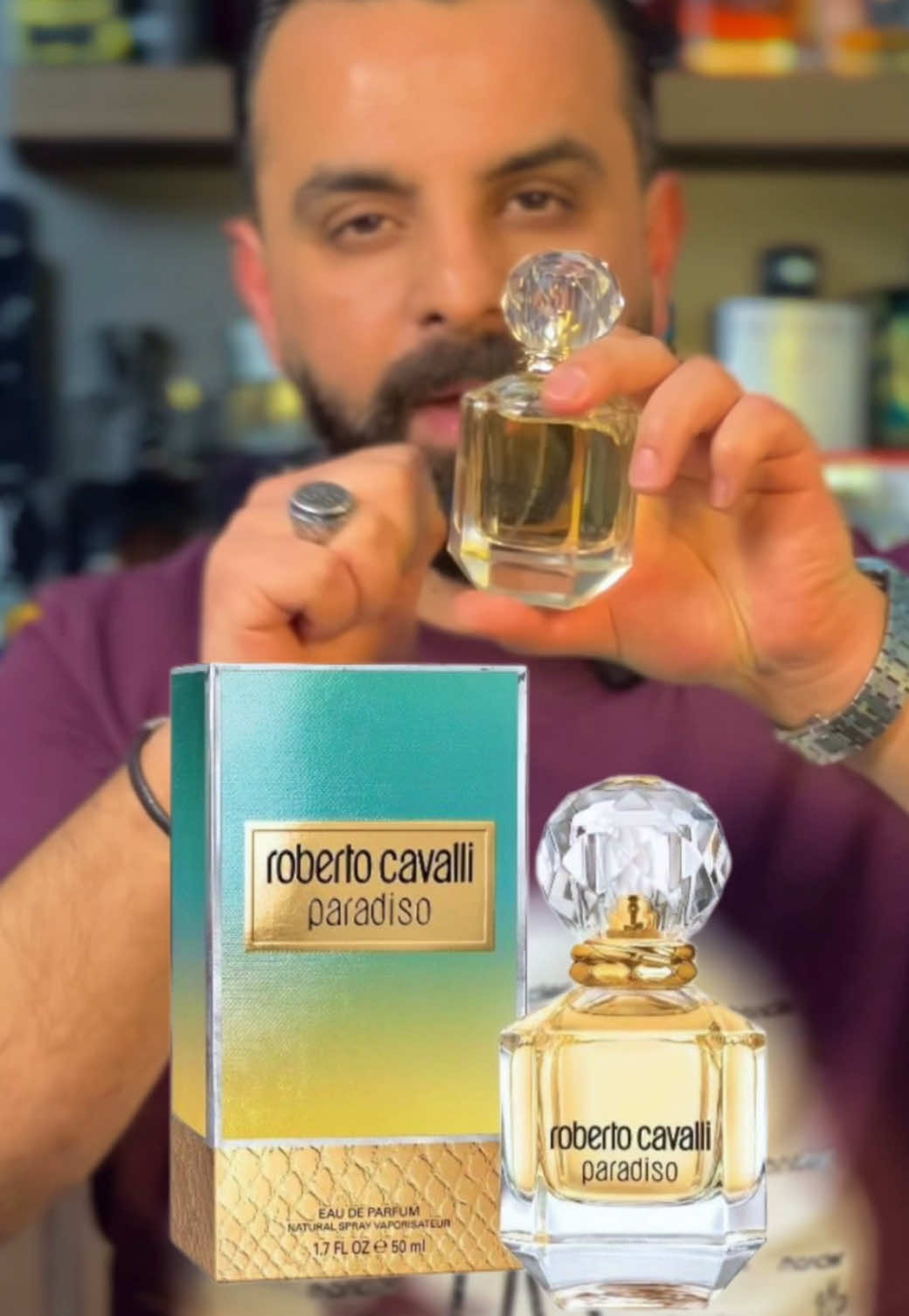 Roberto Cavalli Paradiso #perfume #womenperfume #fragrance #perfumetiktok #fyp #عطور #ziad_perfume 