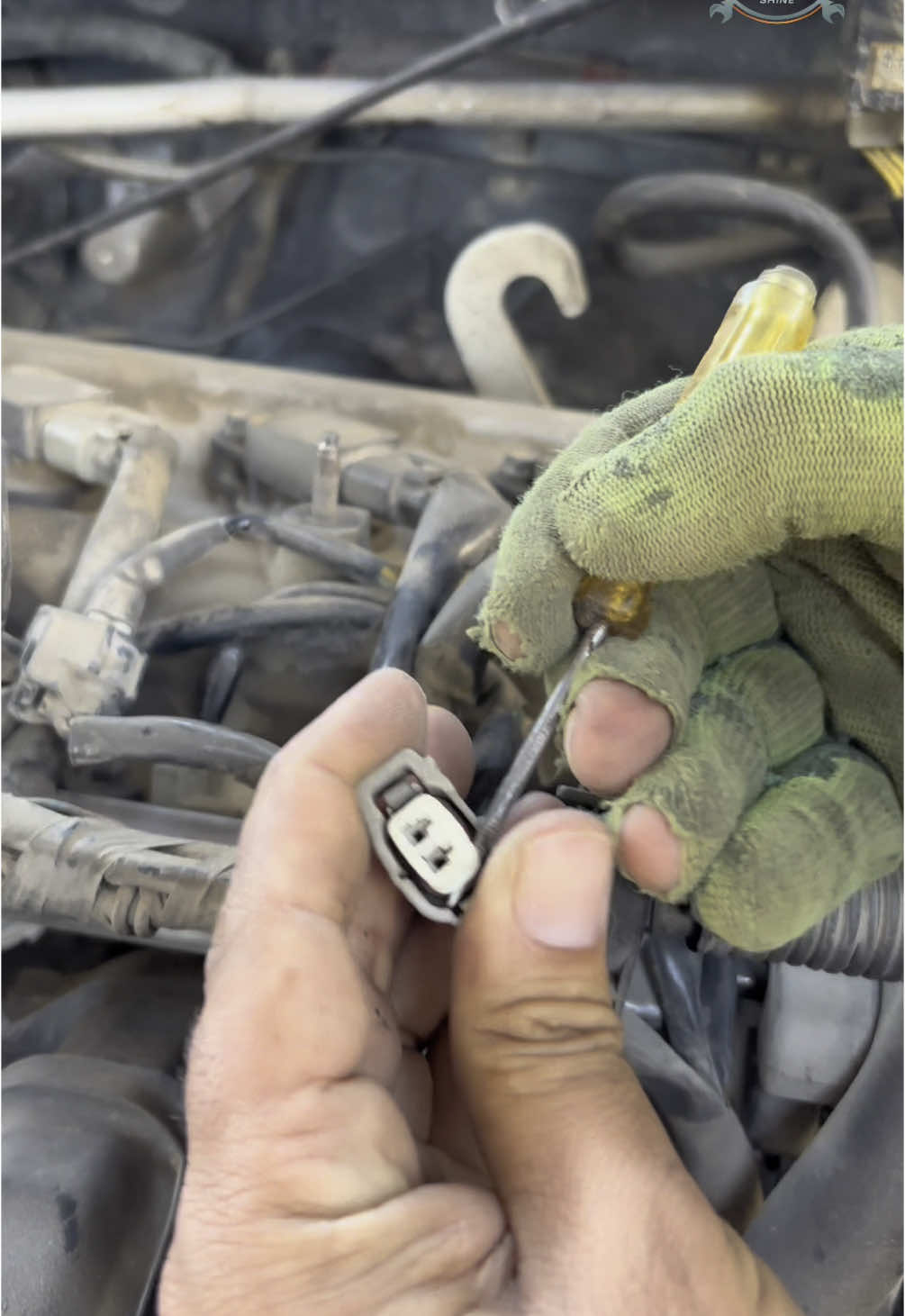 The injector grip was not fitting properly which is why I was rocking in the car #goodadvice#foryou#vizit#work 
