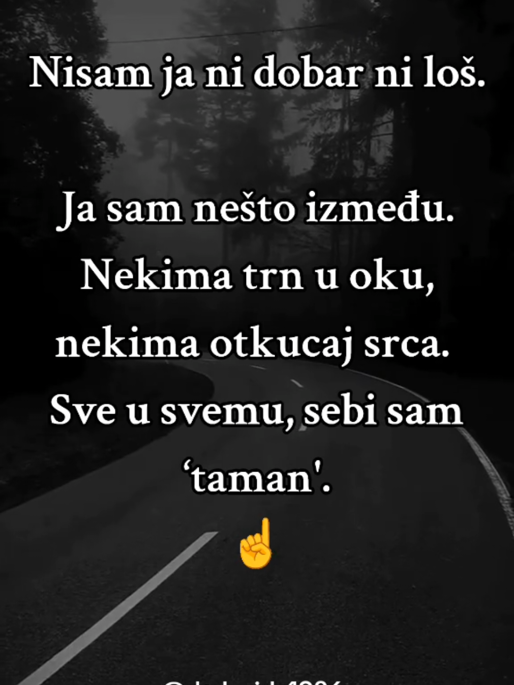 Sebi sam taman...#izreke #foryou #balkan #viralvideo #👑🖤DarkSide🖤👑 