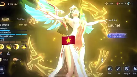 Viết Tiếp Câu Chuyện Hoà Bình cùng Lauriel LẠC THẦN 🫡🇻🇳#xuhuong #hightlight #fpyシ #lqmb #lienquanmobile #lauriel #30thang4 #giaiphongmiennam #thongnhatdatnuoc 