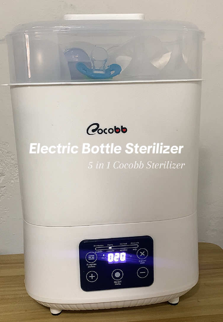 COCOBB BOTTLE STERILIZER 5 in 1 #fyp #cocobbsterilizer #sterilizer #cocobb #bottlesterilizer 