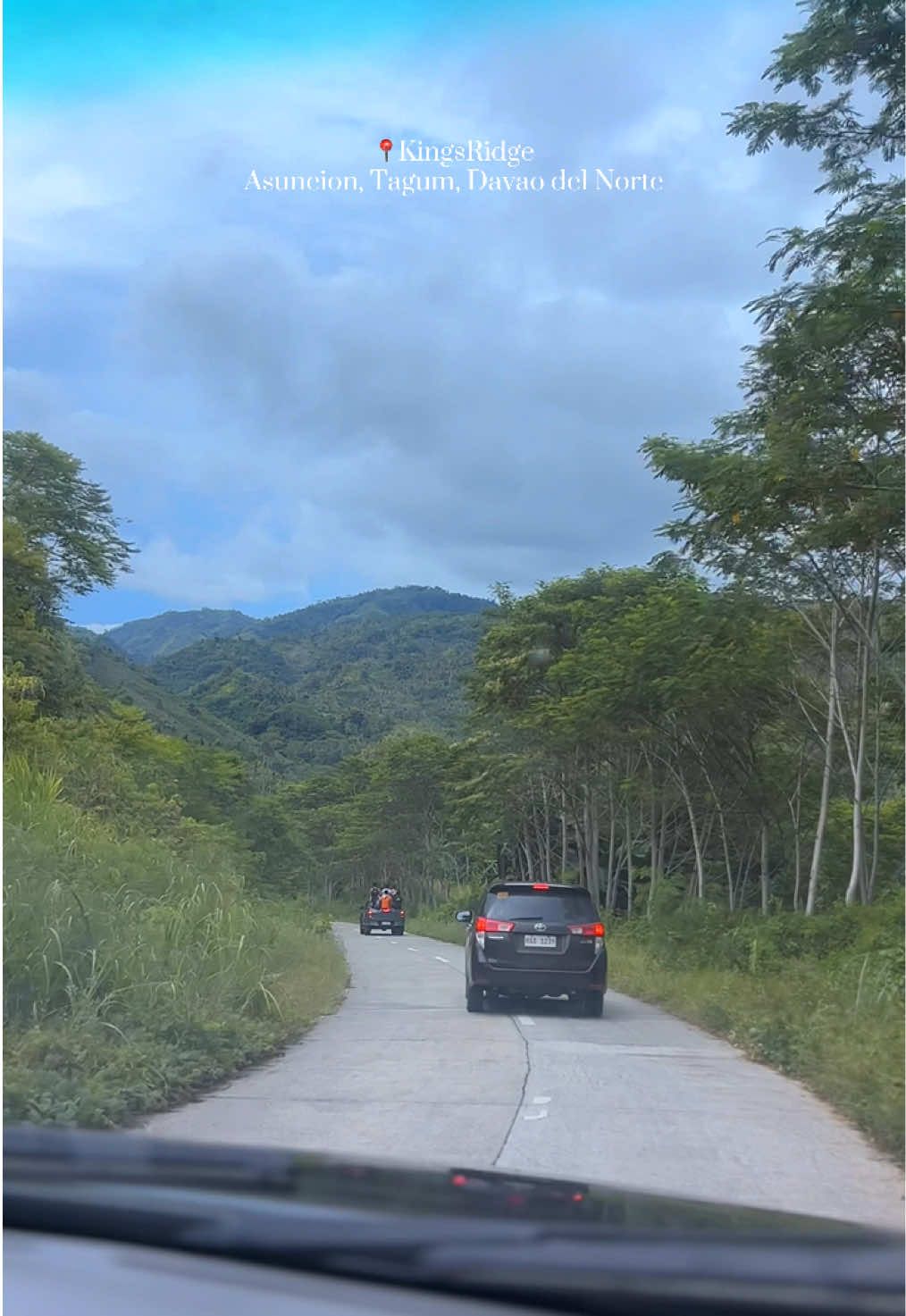 a must needed break from everything.. ⛰️🍃 thank God for nature!  #fyp #foryou #foryoupage #tagum #tagumcity #tagumtiktokers #naturevibes #mountains #newcorella #davaocity #davaodelnorte #roadtrip #beauty #thankyougod #shortbreak #gratefulheart #philippines #tiktokphilippines #greeneyes #davaotiktokers #positivity #tinatawagnatayongbundok 