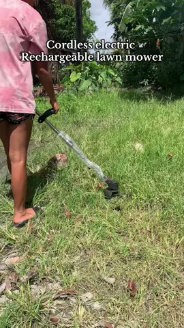 Affordable grass cutter! #grasscutter #lawnmower #rechargeablegrasscutter 