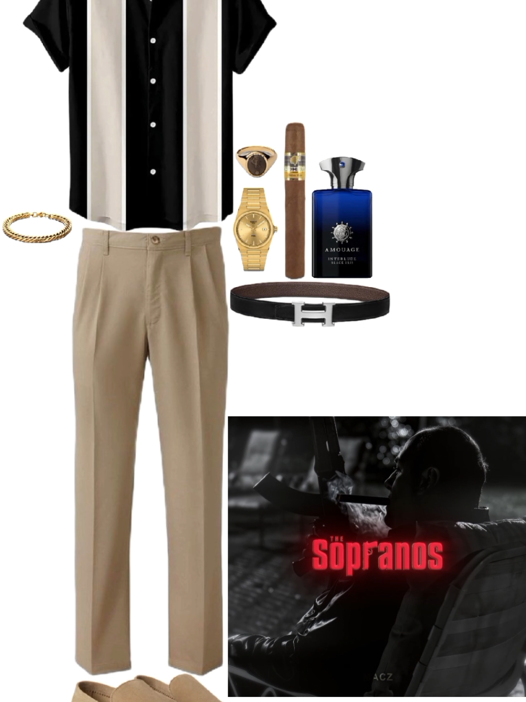 If you want to be treated like a man dress like a man.🗿 #tonysoprano #mensoutfit #fyp #alger #الشعب_الصيني_ماله_حل😂😂 