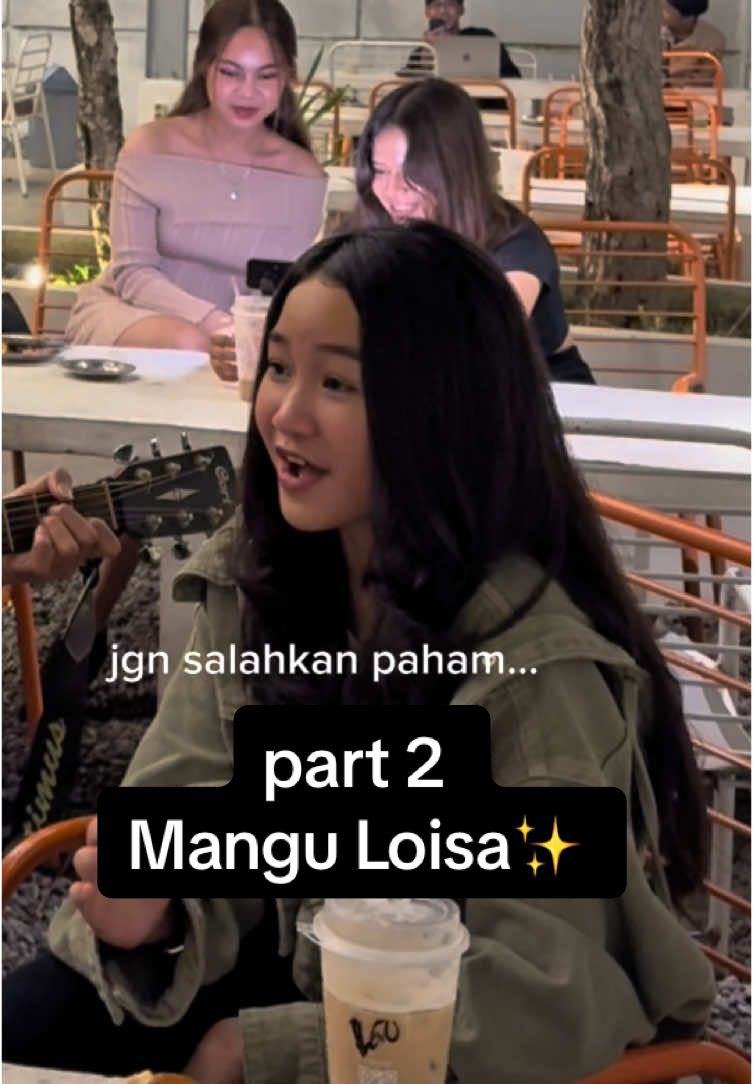 Part 2 lagi2 lagu yg paling cocok setelah anugrah terindah buat loisa. Di part 3 kak bintang mode serius!  @Loisa Ramadhani  @loisaramadhani_real  Lokasi: @Koat Coffee Indonesia  #bintangjua #loisa #mangu #jangansalahkanpahamkukini #fyp #fypage #viraltiktok #fyppppppppppppppppppppppp #viralvideo #viral #beranda #rame #salting #starpeople #cover #coversong #coverlagu #covermusic #laguviral #covergitar #laguhits #putriiklan 