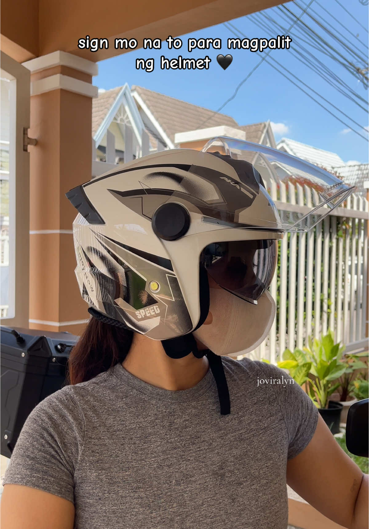 Ganda ng helmet na to 😫🖤 #rider #motorcycle 