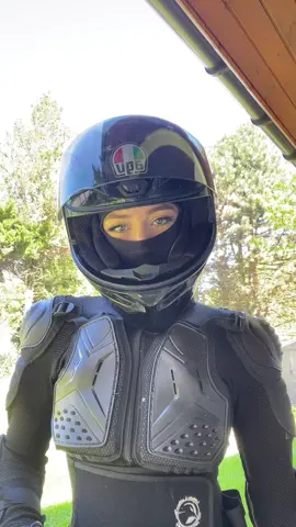 #bikergirl #biketok #OOTD #agv 