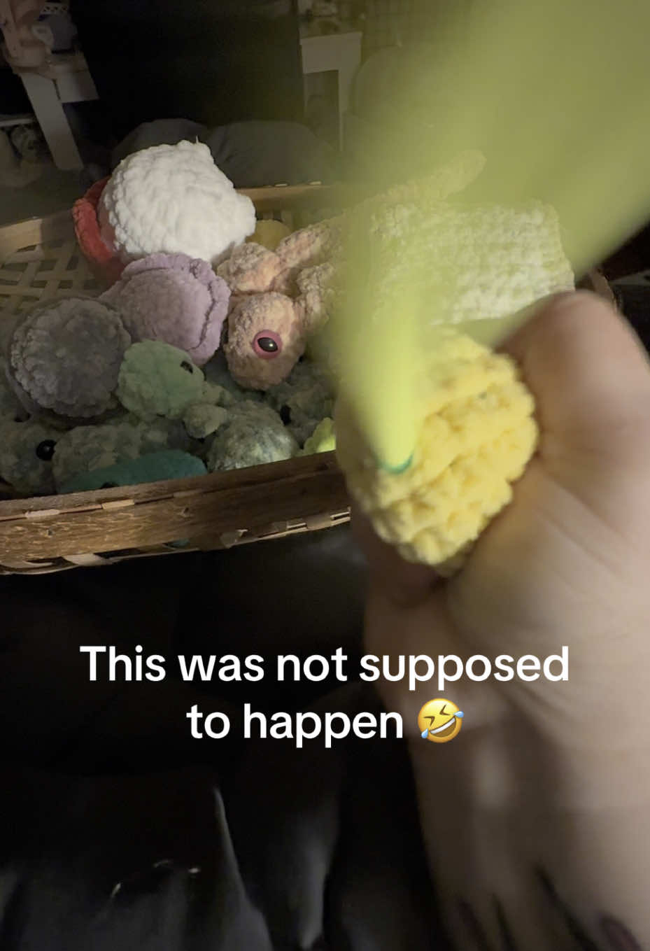 Guess I’ll have to remake this one 😂#amigurumi #crochet #marketprep #oops #foryoupage 