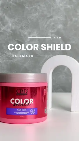 CBD COLORSHIELD HAIRMASK🍇 #fyp #cbd #haircareroutine 