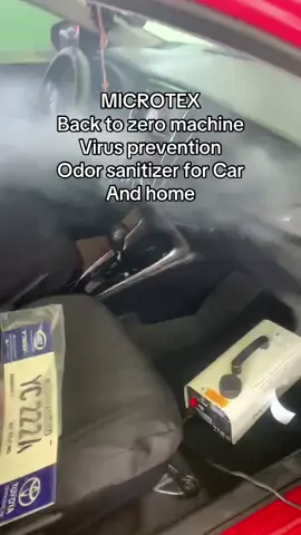 Microtex New Bac To Zero Machine (Version 2) Anti- Virus Prevention and Odor Sanitizer for home and car Interior #backtozero #odoreliminator #odorremoval #carbacktozero 
