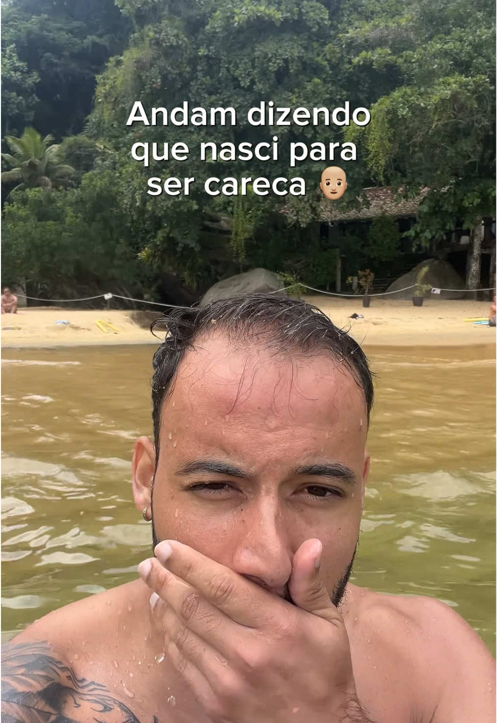 Não é que ficou bom!? #GlowUp #cabelo #raspeimeucabelo #beleza #careca #calvo #shavemyhair #transformação #moreno 