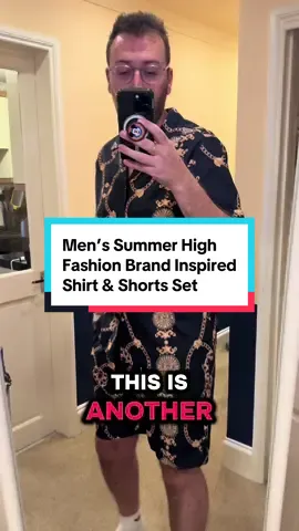 High Fashion Brand Inspired Men’s Summer Set #mensclothes #mensclothing #menssummerfashion #summeroutfits #Summer #sunmervibes #menssummeroutfits #holiday #holidayoutfits 