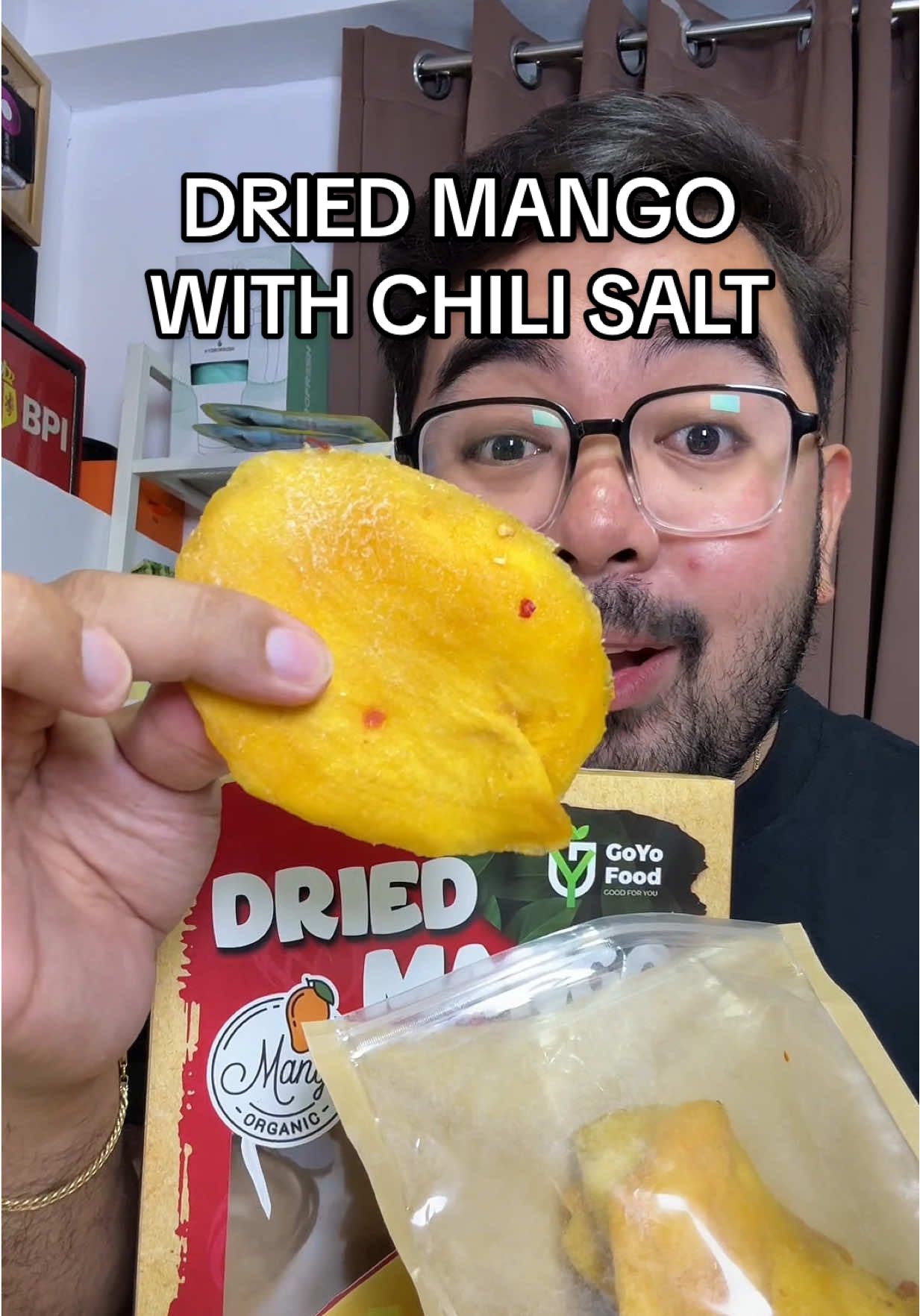 Grabe yung quality nitong dried mango na to. Eto yung Dried Mango na Premium talaga #driedmango #chilisalt #goyofooddriedmango #food #snack #driedfruit #premiumquality #recommendations 