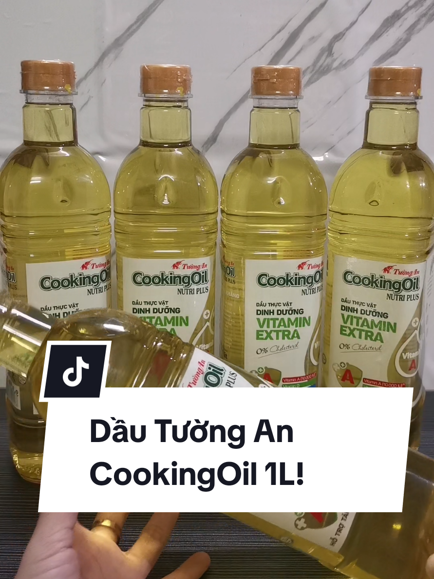 Dầu Tường An CookingOil mua 4 chai 1 lít tặng 1 chai 1 lít ạ!!! #2025 #xuhuong2025 #xuhuong2024 #giavi #dauan 
