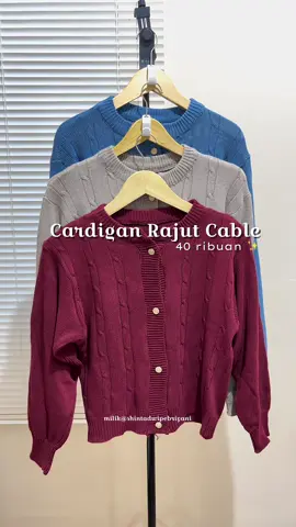 imas cardigan cable rajut by @humaira. id  #cardiganrajut #cardiganmurah #fypシ゚ 