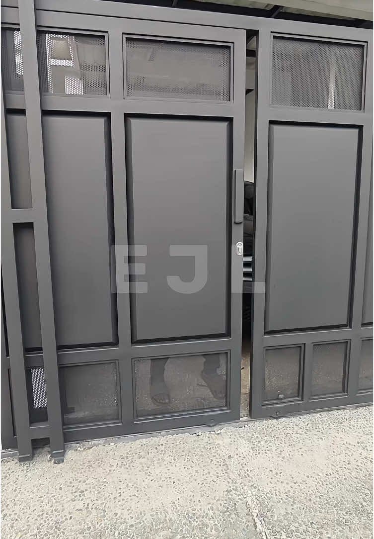 Pagar double slide plat kombinasi  #pagardoubleslide #pagardoublesliding #pagardoublesleding #pagarrumah #pagarsliding #pagardorong #pintubesi #inspirasipagarrumah 