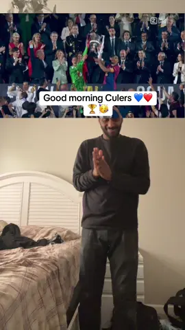 #greenscreensticker Good morning Barca fans 🥳💙❤️ 🏆 #fyp #football #footballtiktok #fcbarcelona #barcelona #trophy #copadelrey #contentcreator 