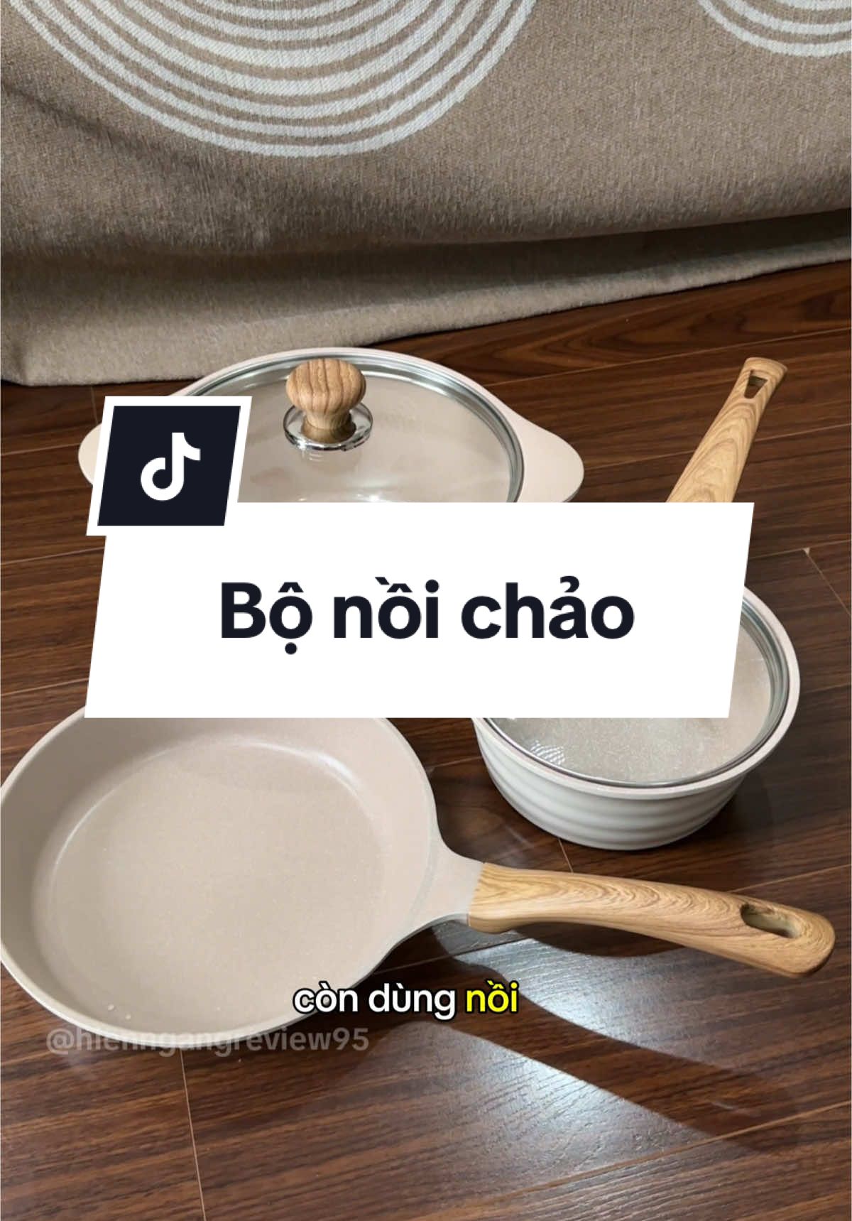 Bộ nồi chảo Ecoramic sang xịn mịn #bonoichao #ecoramic #bonoiecoramic #review #hienngangreview✅ #xuhuong #viral 