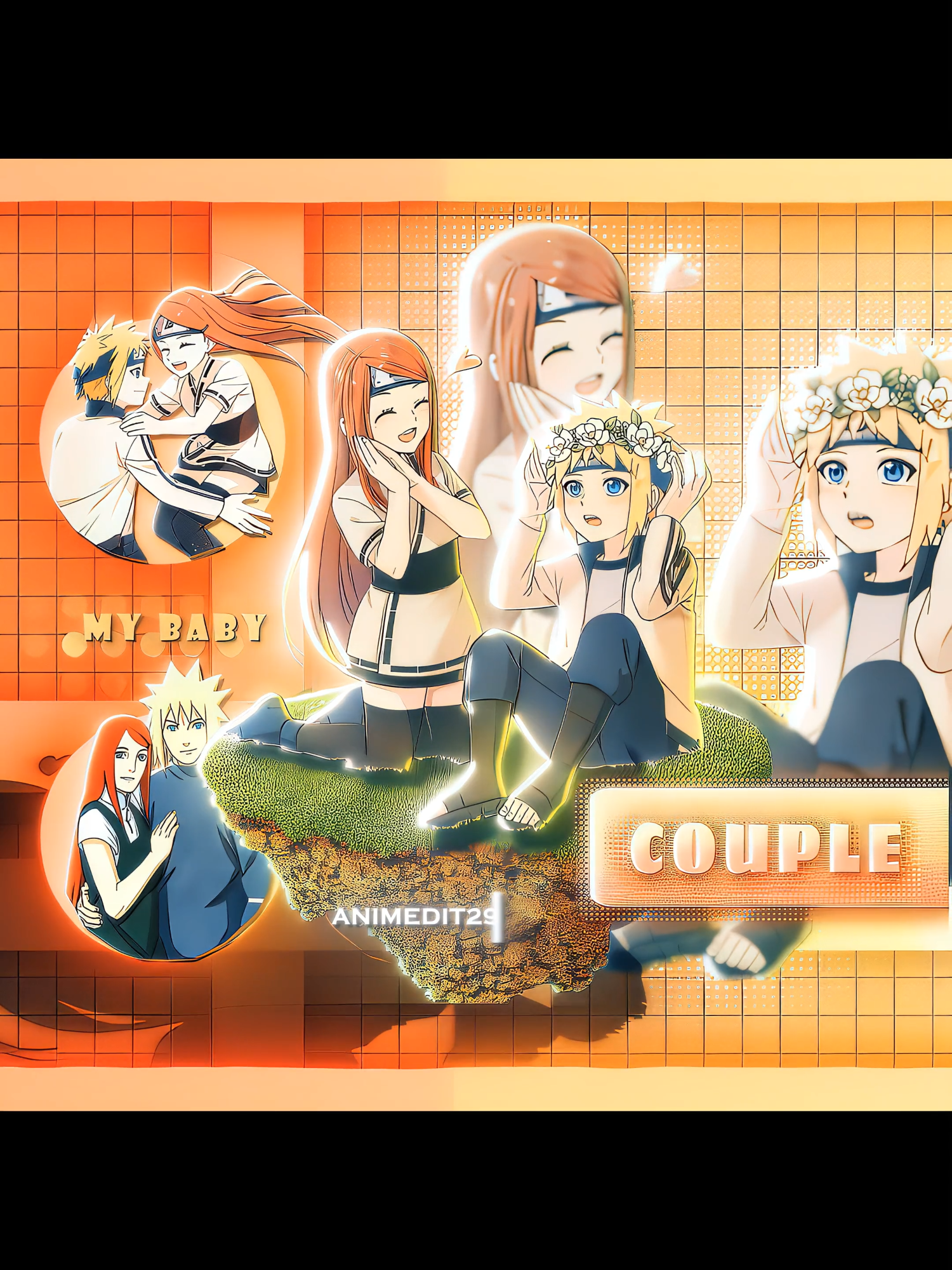 Minato & Kushina version #anime #narutoshippuden #animeedit #uchiha #minato #kushina #uzumaki