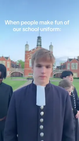 #stitch with @Christ's Hospital School As a child born in a country of more he colonized with family who lived under British colonialism I will not tolerate Colonial Erasure #trending #education #England  #schooluniform #schoollife #fyp #foryou #foryoupage #christshospital #greenscreen 