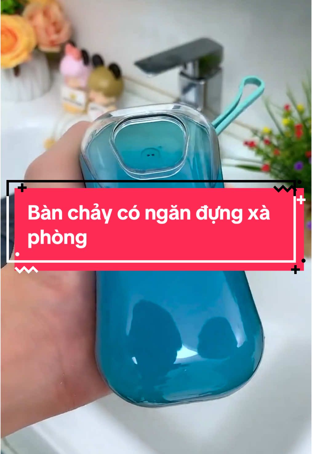 Bàn chảy có ngăn đựng xà phòng. #banchay #hanggiadung #xuhuongtiktok #xuhuong #viralvideo #thinhhanh #thinhhanhtiktok 