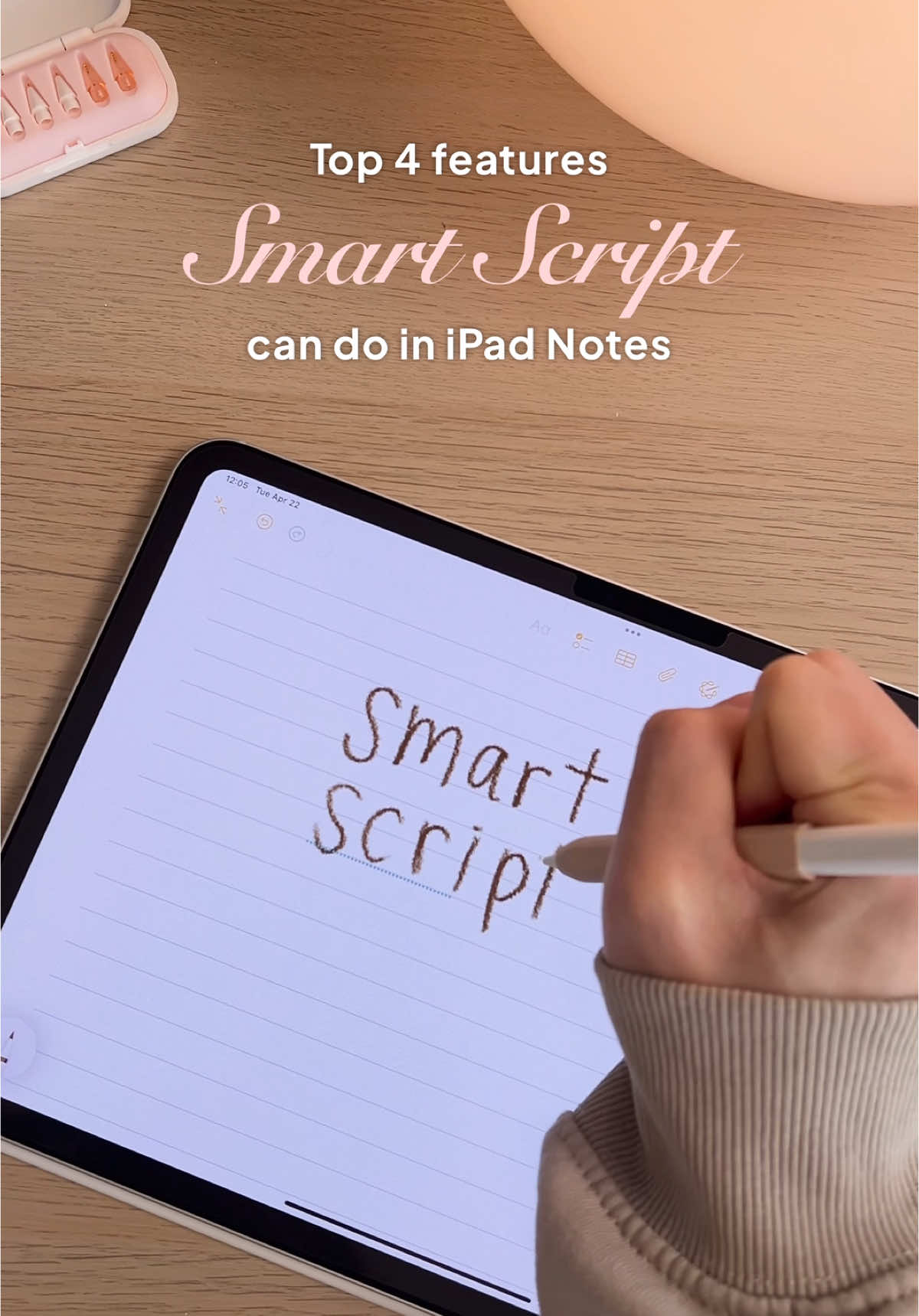 Top 4 features Smart Script can do in iPad Notes ✍🏻📝✨ 1. Auto-refine your handwriting 2. Correct typos 3. Adjust spacing 4. Scribble to delete It keeps your handwriting natural, but smarter. Perfect for digital journaling, studying, or daily planning on iPad. 〰️ #ipad #beginners #digitalplanner #digitalplanning #ipadplanner #ipadplanning #ipadnotes #applepencil #goodnotes #goodnotesplanner #digitalnotetaking #ipadaesthetic  #plannerspread #weeklyspread #dailyspread #planwithme #ipadjournal #StudyTips #studymotovation #ipados #ipadtips 