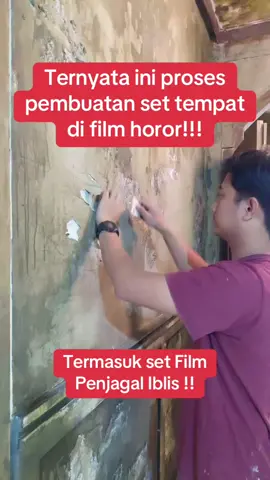 CopyRight : almukalisfarisada Keren bener!!!! #penjagaliblis #set #film #bioskop #dosaturunan #viral #fyp #horror #fake #fakesituation⚠️ 