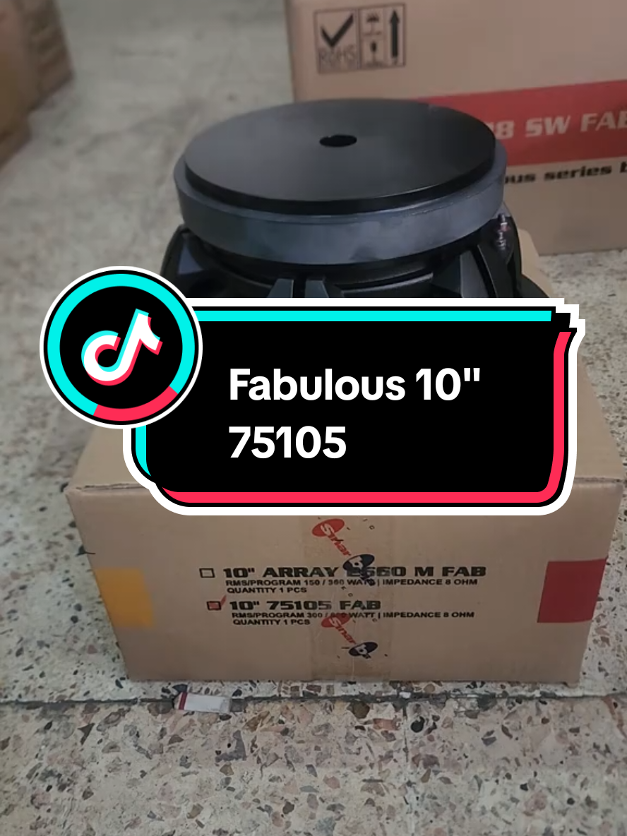 Ready Speaker Fabulous 10 Inch Tipe Tertinggi Tipe 10