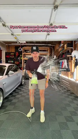 Most foam cannons are just overpriced squirt guns. Here’s what real coverage looks like.🫣 #CarDetailer #FoamCannon #CarCareLife #viking  