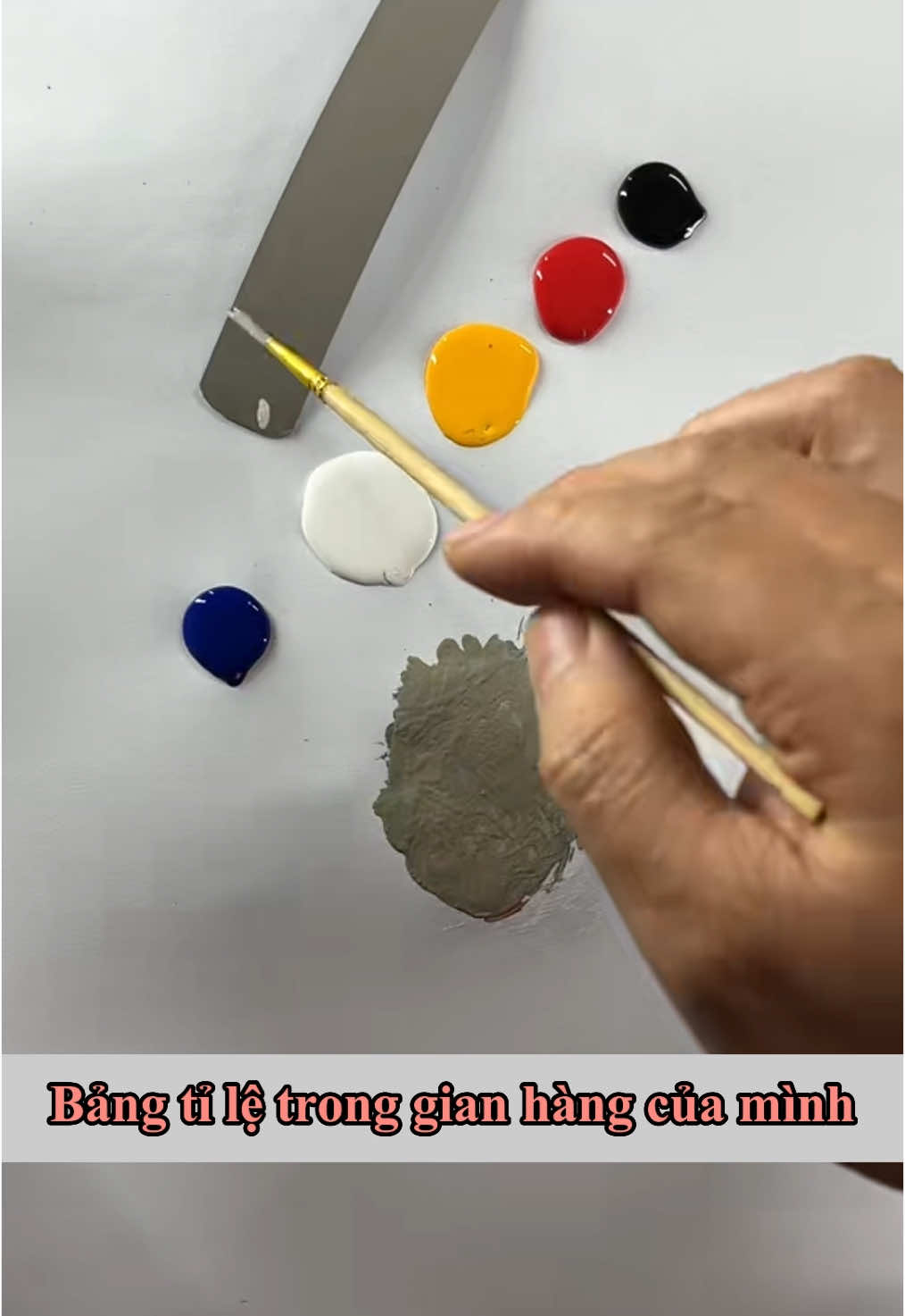 Màu xám chuột #colorsmaster #phamau 