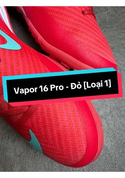 Lần đầu thấy có mẫu giày bóng đá tone đỏ lè nhưng ko hề lố mà nó mượt vãi ò 😍 #taitranfootball #taitransport #giaybongdasanconhantao #giaybongdadetf #giaybongda #mercurial #vapor16 #vapor16pro 