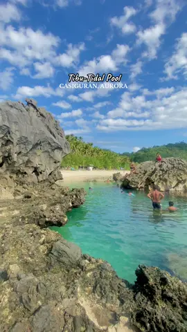 breathtaking beauty of Tibu Tidal Pool😩🤍 #aurora #casiguranaurora #Summer #touristspot #beachvibes #nature #roadtrip #fyp #fypviralシ #destination 
