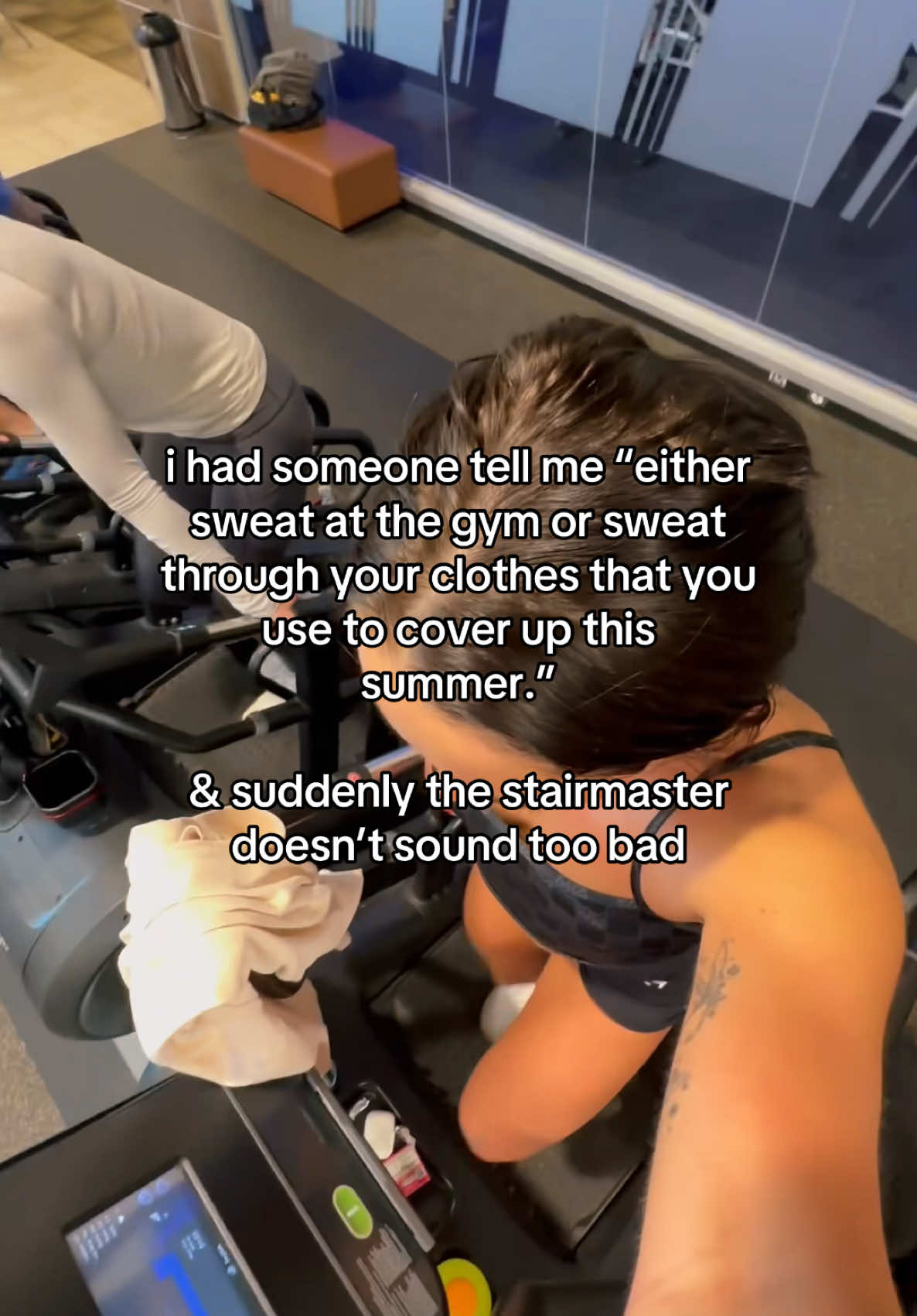 omw to the gym 💅🏼 workouts & food plans to GLOW UP FOR SUMMER - LINK IN B!O #fyp #foryou #relatable #girls #viral #trending #foryoupage #GymTok #Fitness #workoutmotivation #cardio #Summer #GlowUp #motivation 