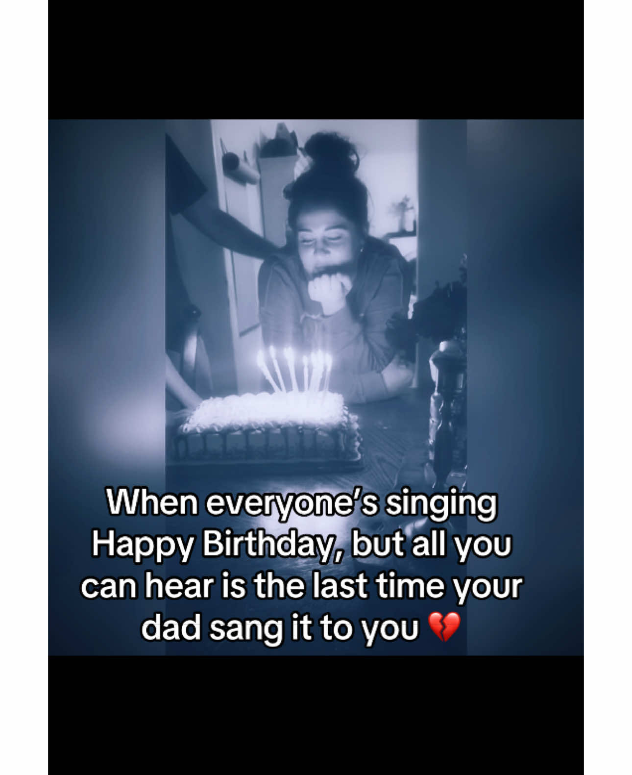 31 birthdays with you just wasn’t enough, daddy.  So thankful I have the last time you sang me Happy Birthday. Today just doesn’t feel right without you #grief #griefjourney #griefandloss #grieftok #fuckcancer 
