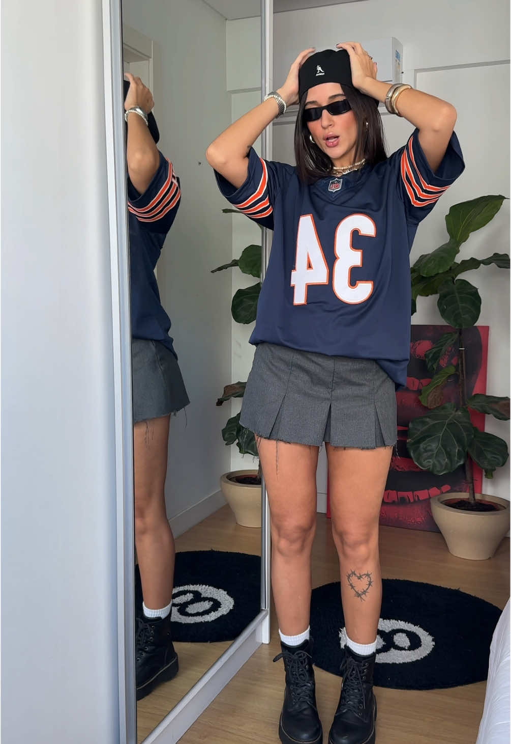 1 jersey x 3 looks 🏈 com a camisa da @Green Sports cupom ‘KAIRUZA10’ #fitcheck #ootdfashion #lookdodia #fitcheckgirl #outfitinspo #fashiontiktok